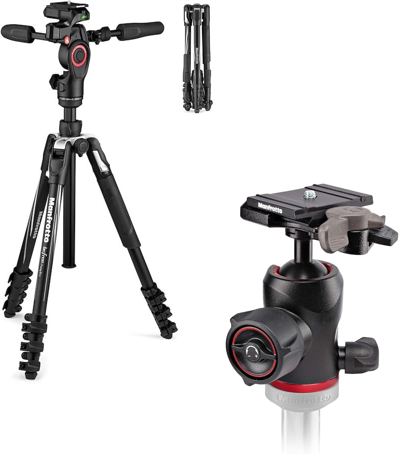 Manfrotto Befree 3-Way: Kit per Content Creator